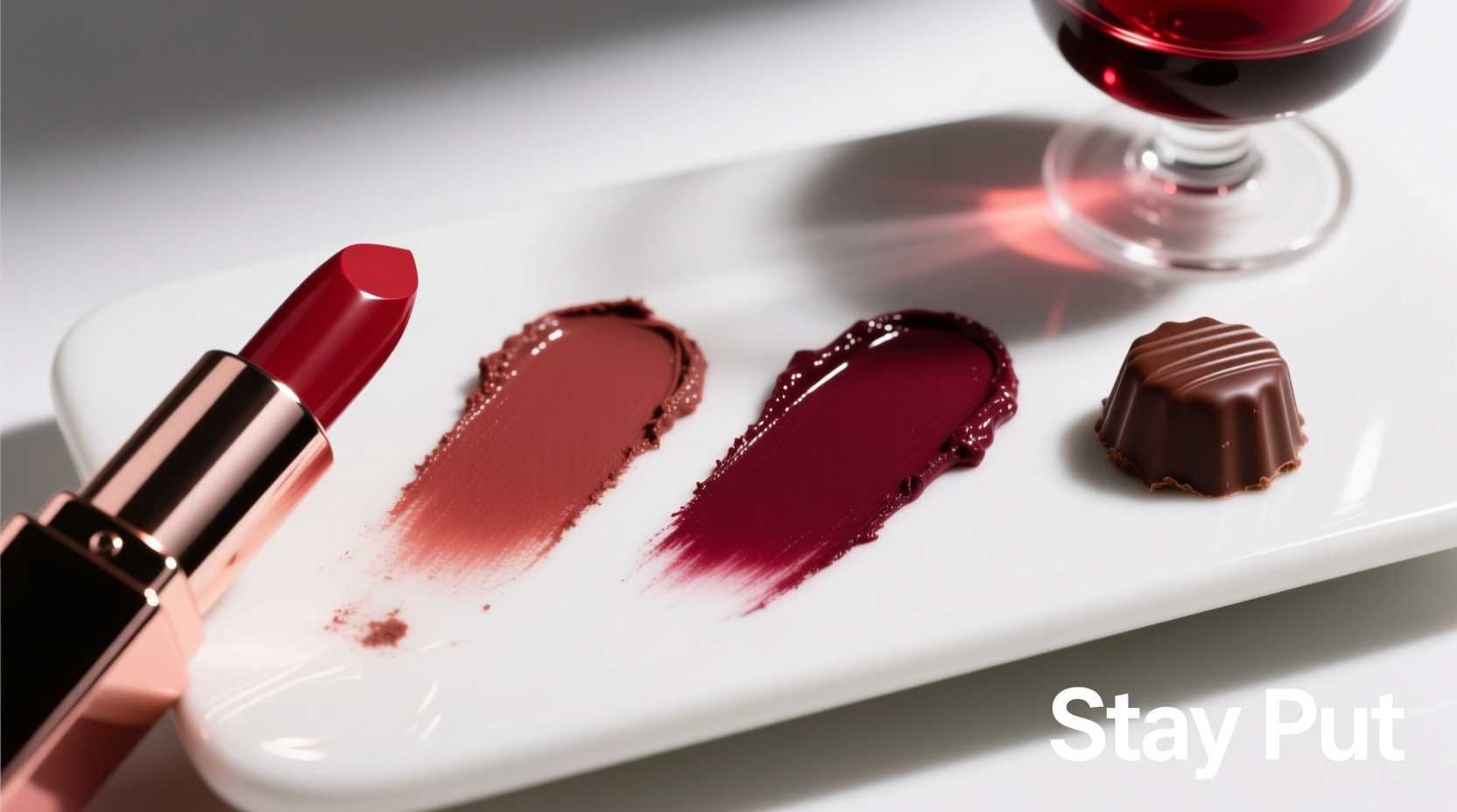 metallic vs matte lipsticks which stays put through eating and drinking