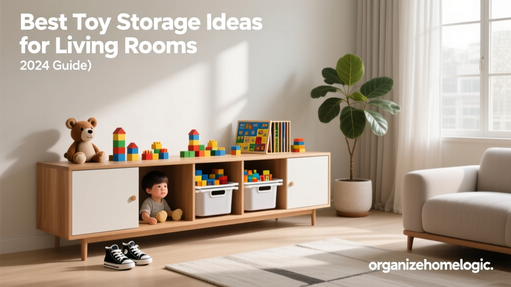 Best Toy Storage Ideas for Living Rooms (2024 Guide)