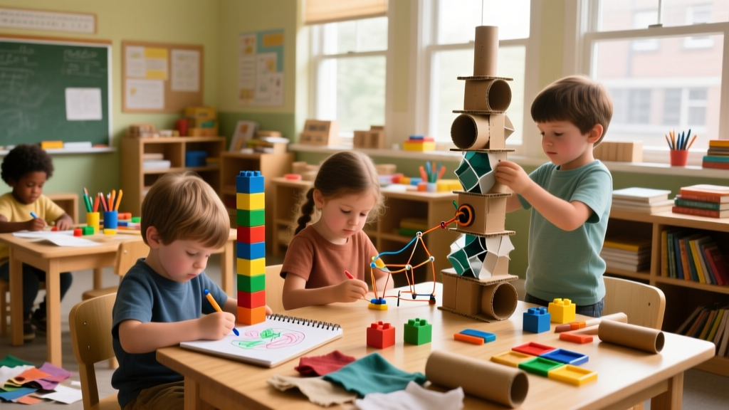 From Messy Playroom to Mini Maker Space: Low-Cost Setup...