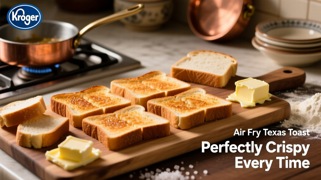 Air Fry Kroger Texas Toast Perfectly (Crispy Every Time!)