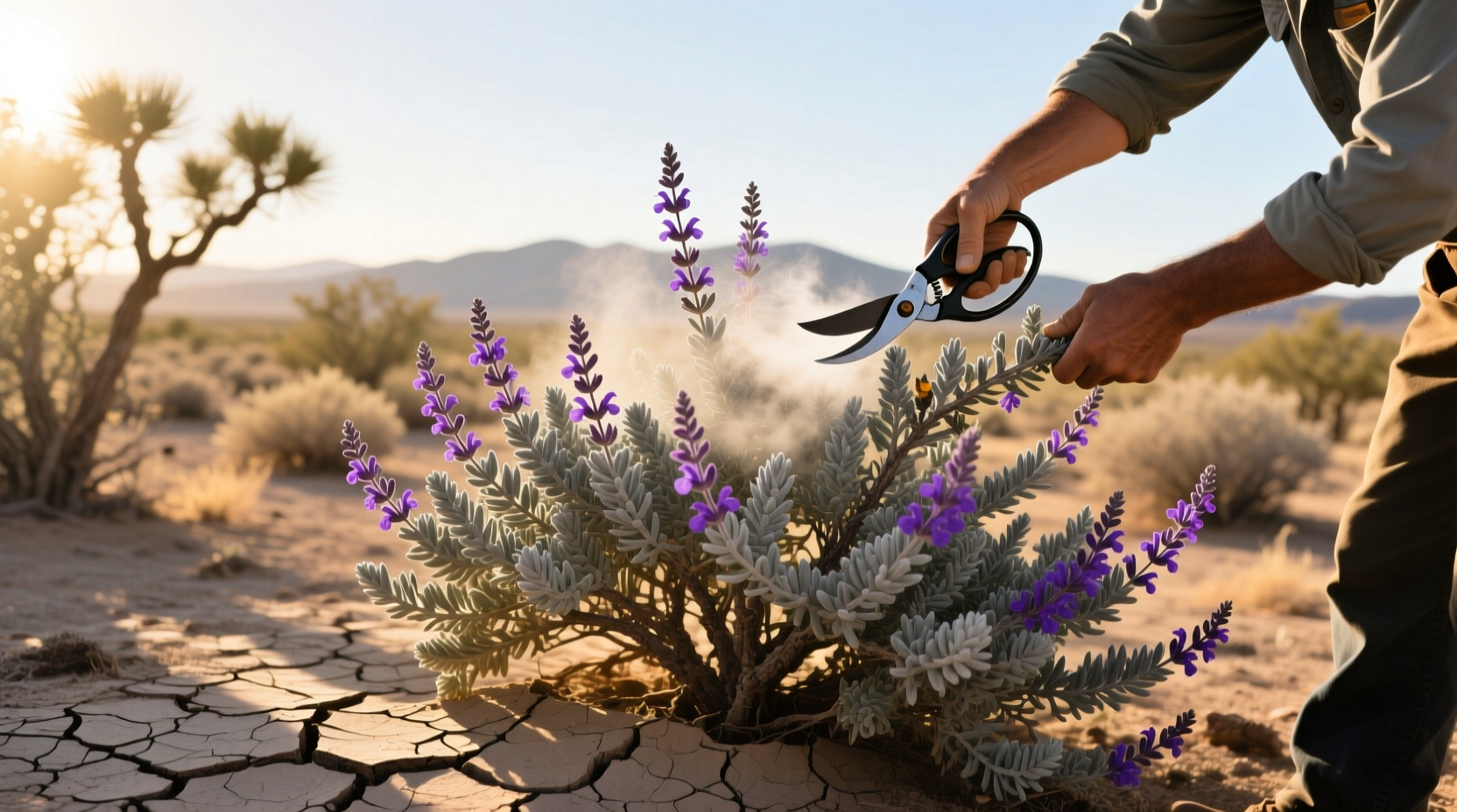 texas sage pruning