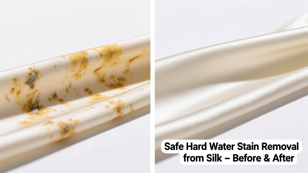 How to Remove Hard Water Stain from Silk Safely