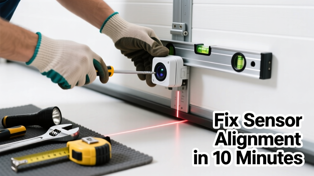 Fix Garage Door Sensor Misalignment in 10 Minutes