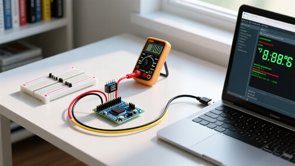 Interfacing a Dallas Temp Sensor: DS18B20 Wiring, Math, and Setup