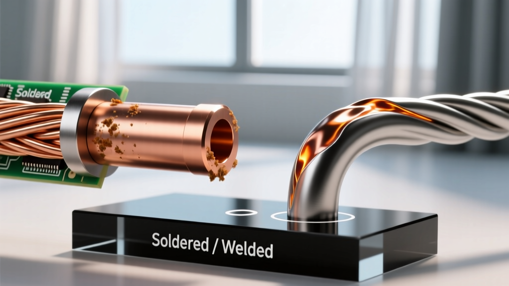 Soldered vs Welded Wire Joints: Electrical Strength & Failure Modes