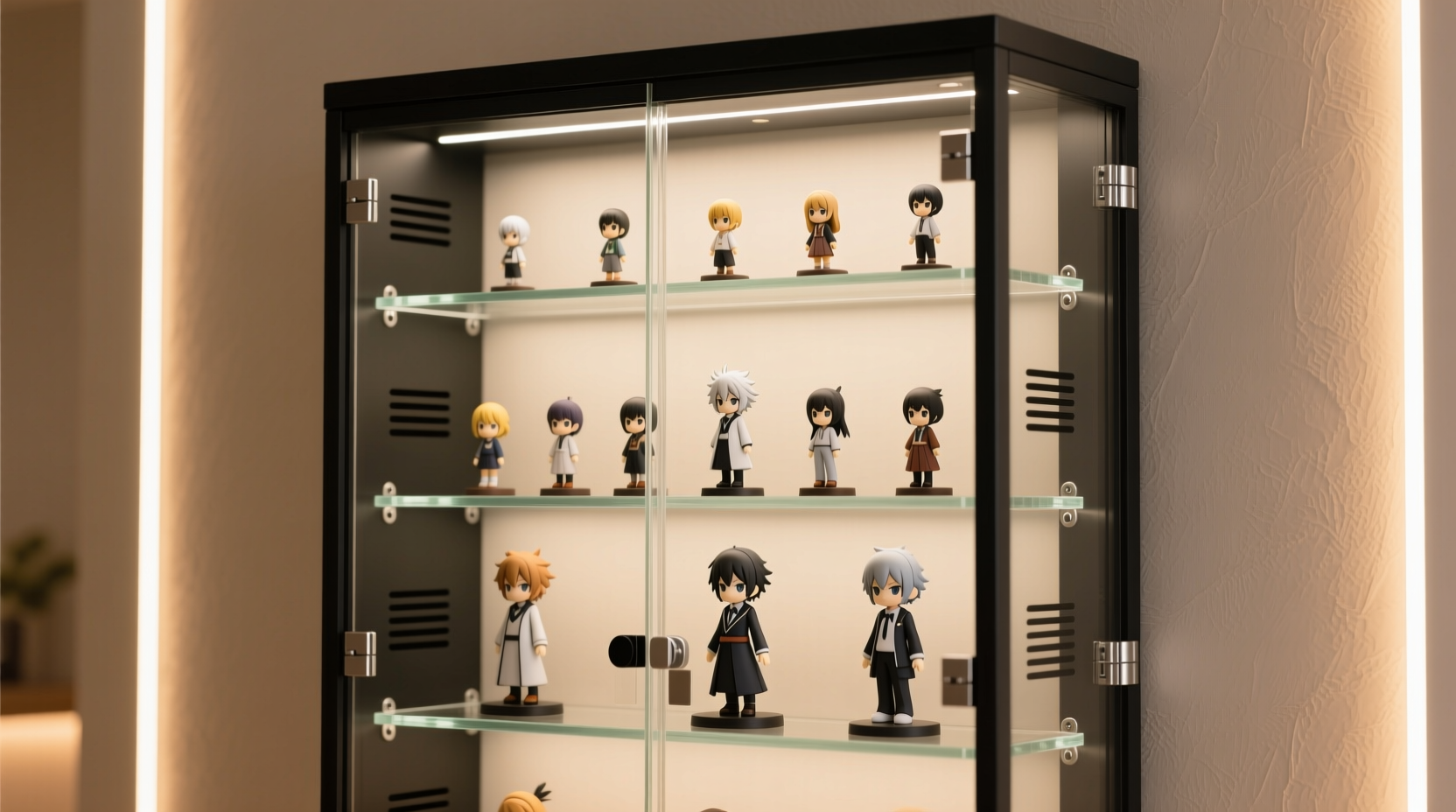 closet shelving for anime collectibles