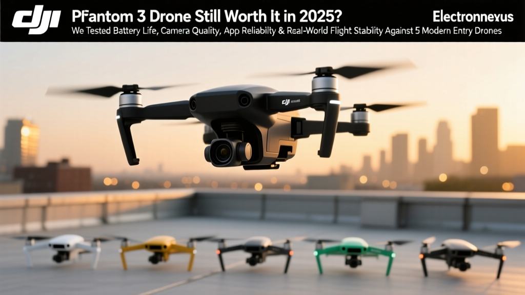 DJI Phantom 3 Drone Still Worth It in 2025? We Tested Battery Life, Camera Quality, App Reliability & Real-World Flight Stability Against 5 Modern Entry Drones