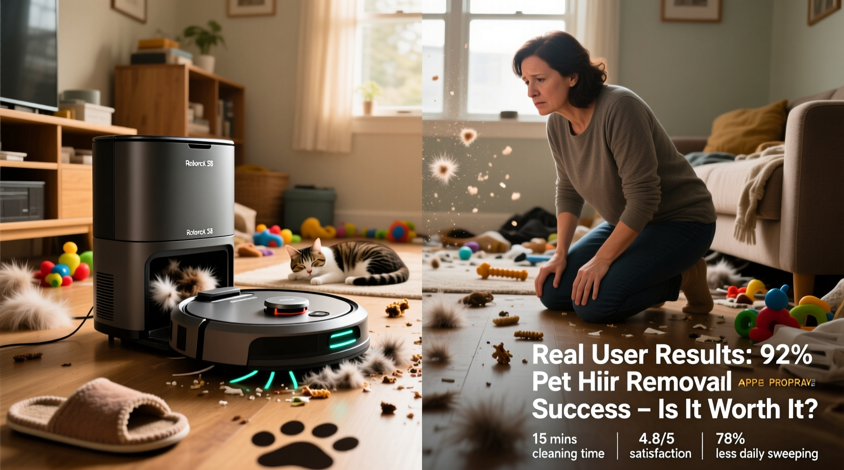 is a robot vacuum worth it for homes with pets real user experiences and results