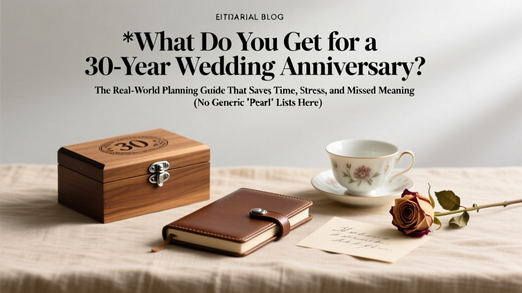 What to Get for a 30 Year Wedding Anniversary