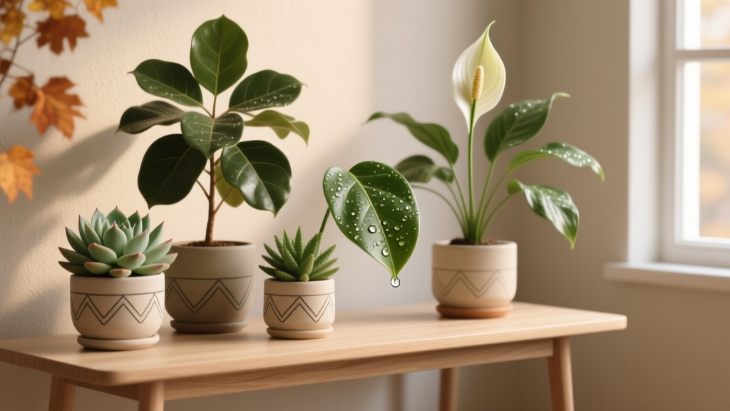 How Often to Water Flowering Indoor Plants in Fall