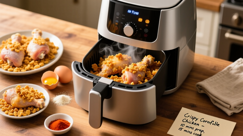 Crispy Cornflake Chicken Air Fryer Recipe