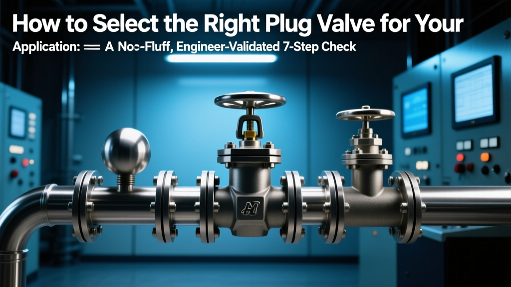 Plug Valve Selection Guide: 7-Step Engineer-Validated