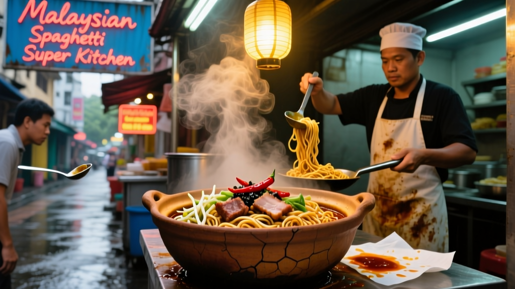 Malaysian Spaghetti Super Kitchen & Chilly Pan Mee: A Dual-City Culinary Oddity in Penang and Kuala Lumpur