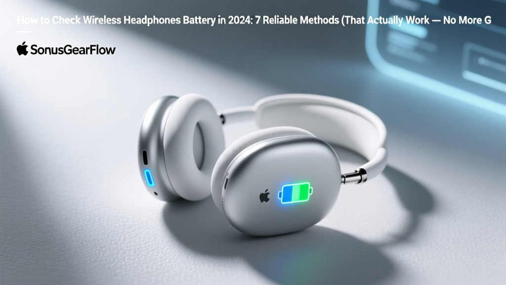 How to Check Wireless Headphones Battery (2026)