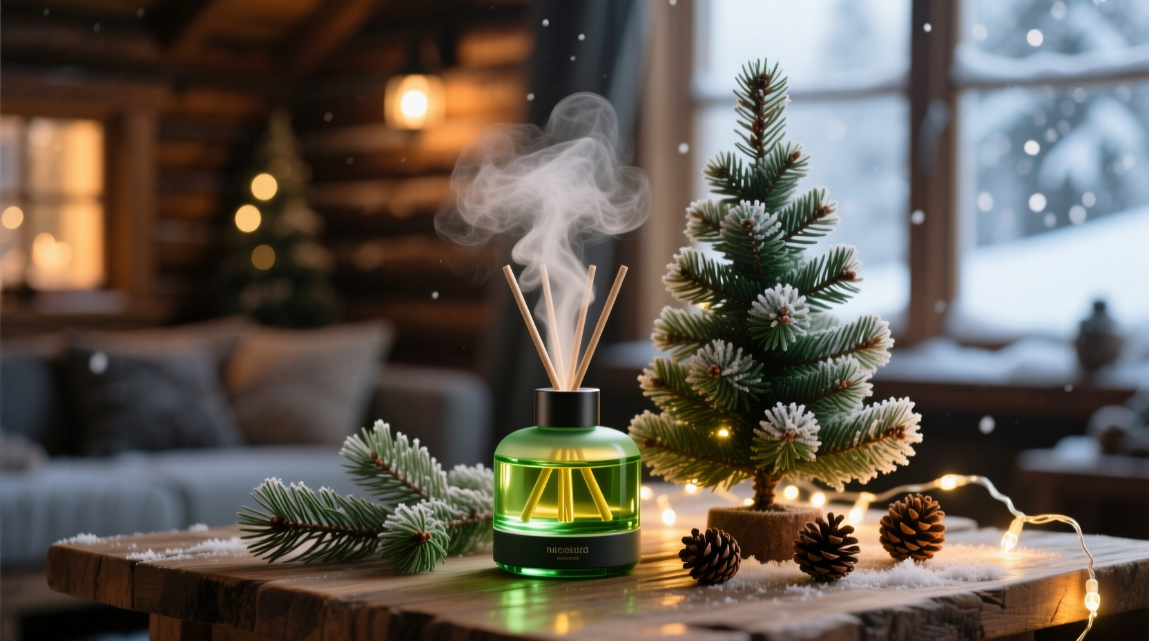 do scent diffusers with pine essential oils mimic real christmas trees