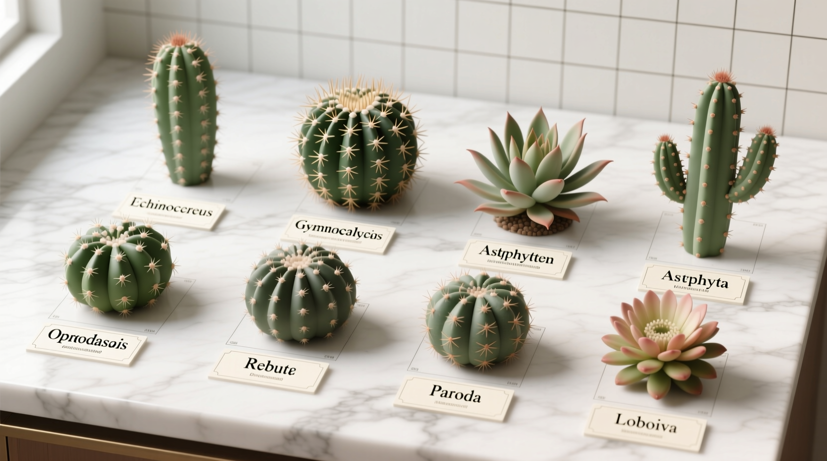 identification indoor cactus types
