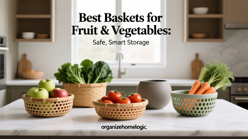 Best Baskets for Fruit & Vegetables: Safe, Smart Storage