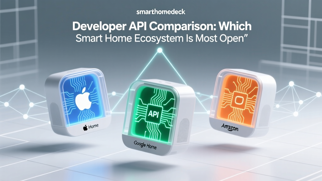 Developer API Comparison: Which Smart Home Ecosystem Is Most Open