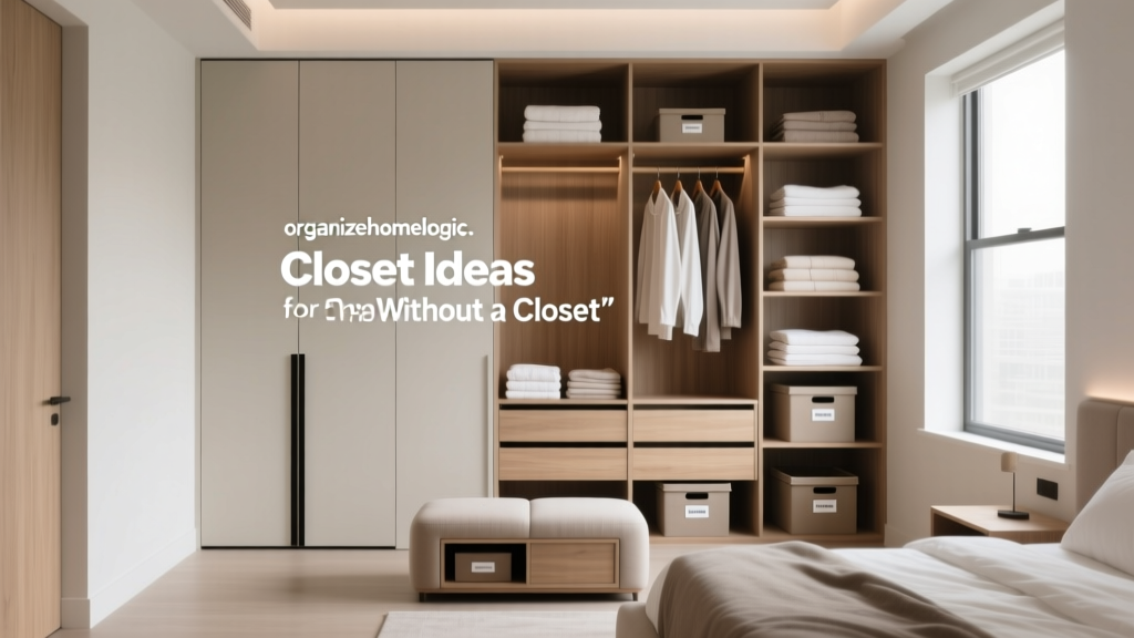 Closet Ideas for Rooms Without a Closet