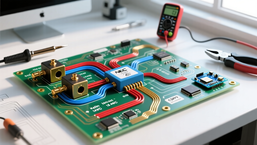NEC-Compliant Wiring Diagram for Amp Meter: Shunt & CT Safety