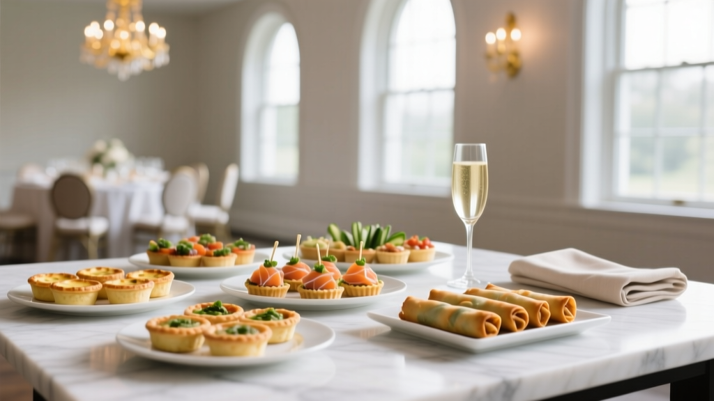 Hors d’Oeuvres Per Person: Wedding Formula (2026)