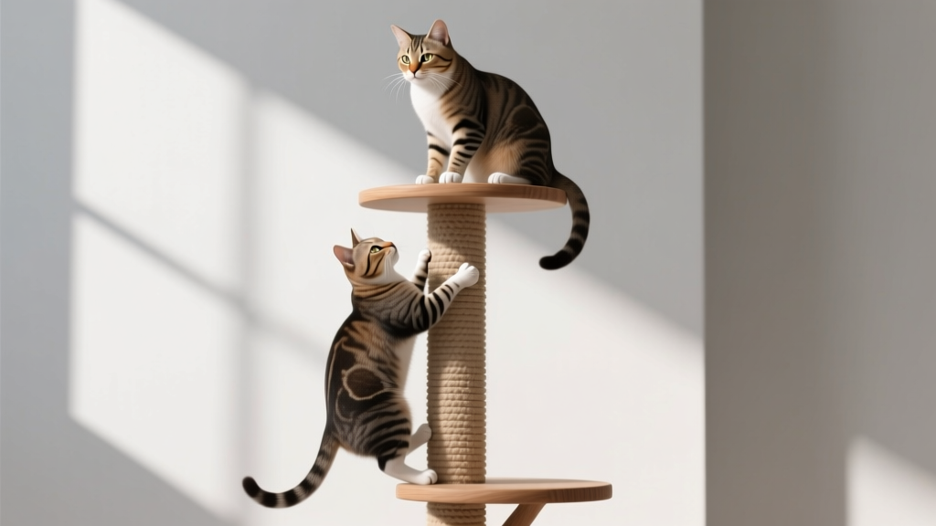 Can cats show homosexual behavior for climbing? The truth...