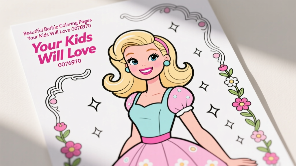 Beautiful Barbie Coloring Pages Your Kids Will Love: Free Printable Designs, Developmental Benefits & Creative Tips