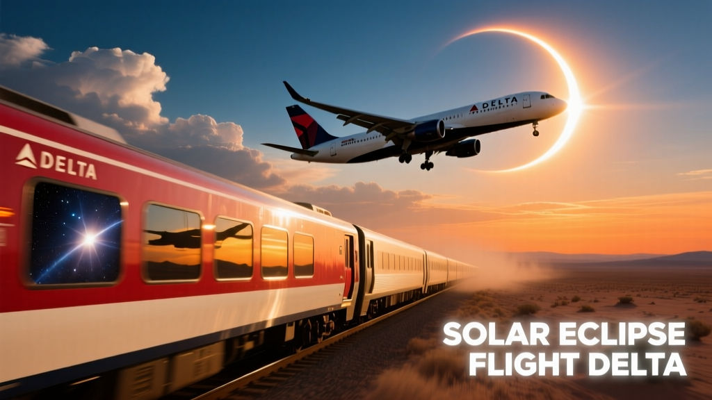 Solar Eclipse Flight Delta: How Delta Air Lines Engineered a Historic Eclipse-Chasing Operation on April 8, 2024