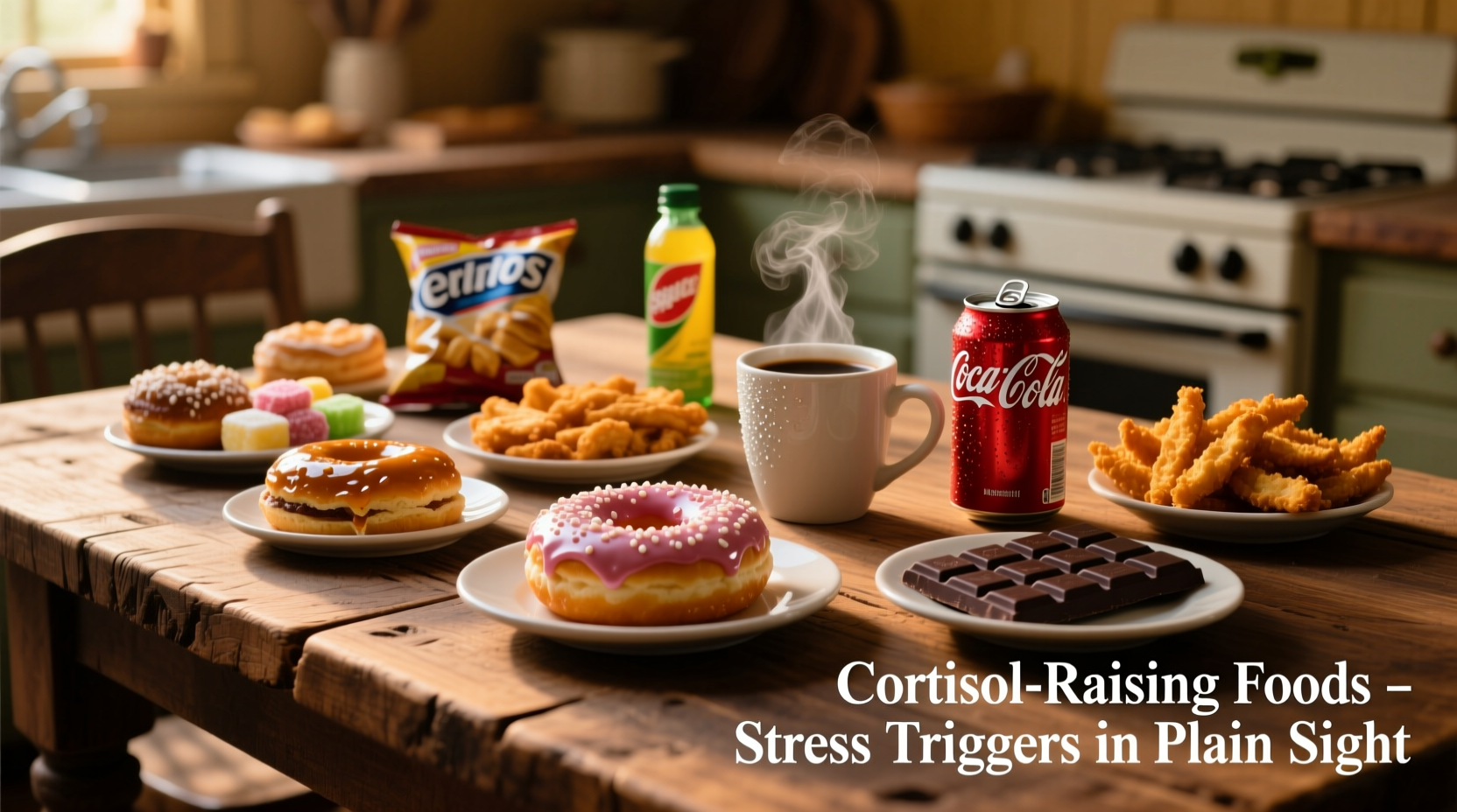 Welche Lebensmittel erhöhen Cortisol? Wissenschaftliche Fakten