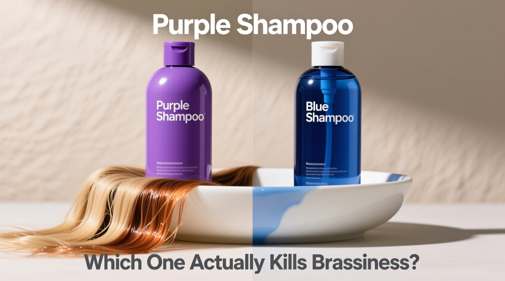Purple Shampoo Vs Blue Shampoo Which One Actually Kills Brassiness