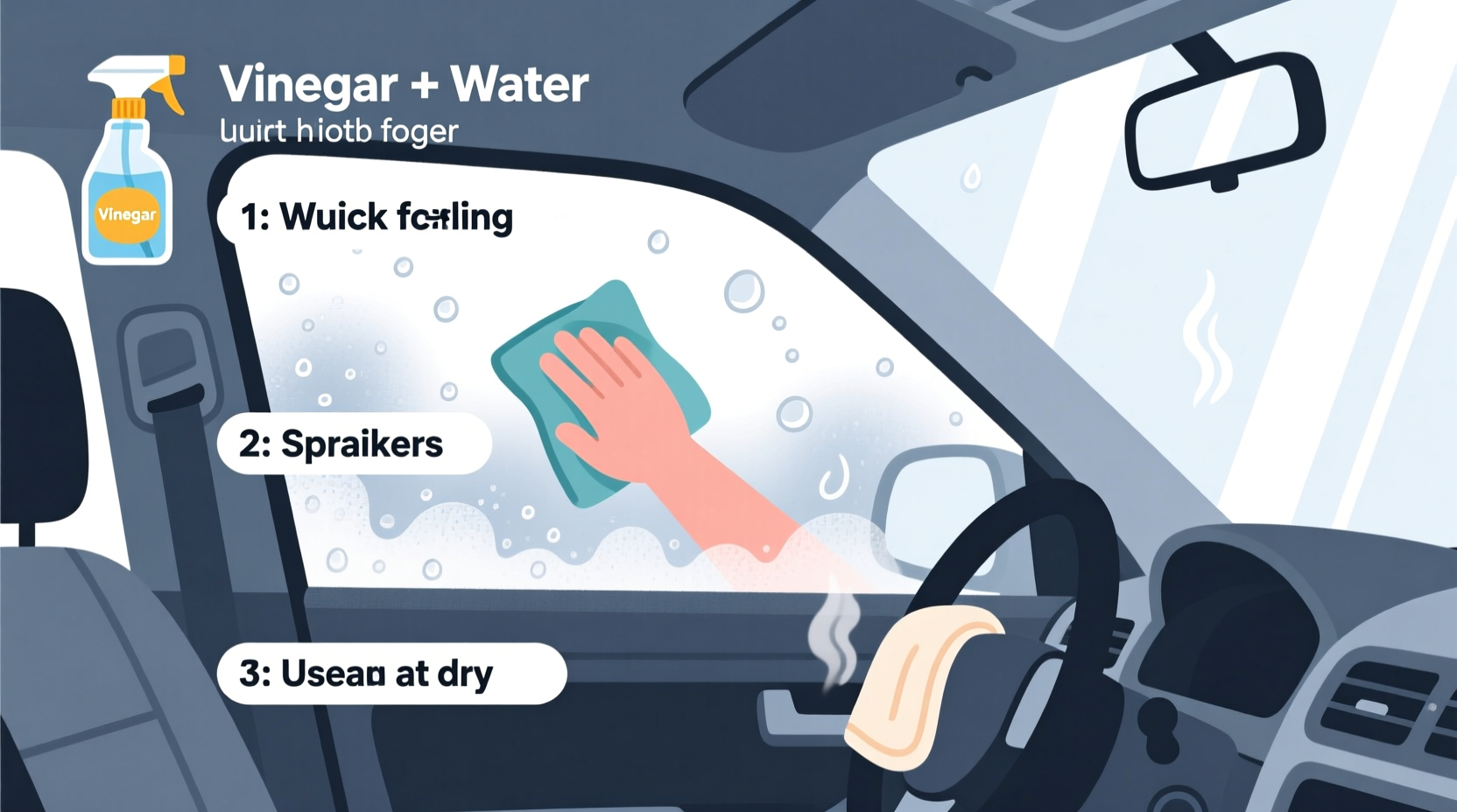 how to defog car windows quickly when the heater isnt working