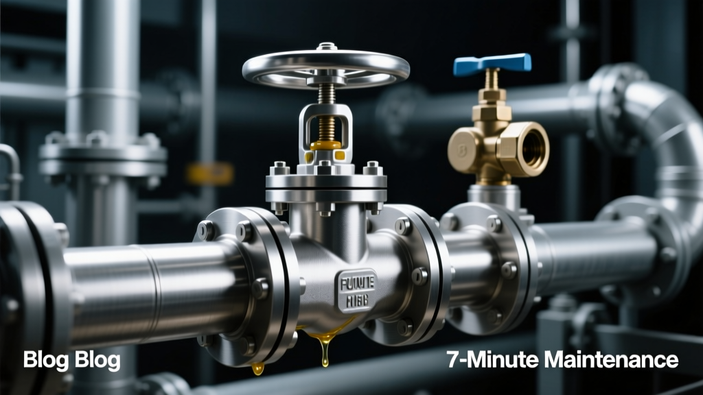 7-Minute Gate Valve Maintenance: Prevent 83% of Shutdowns