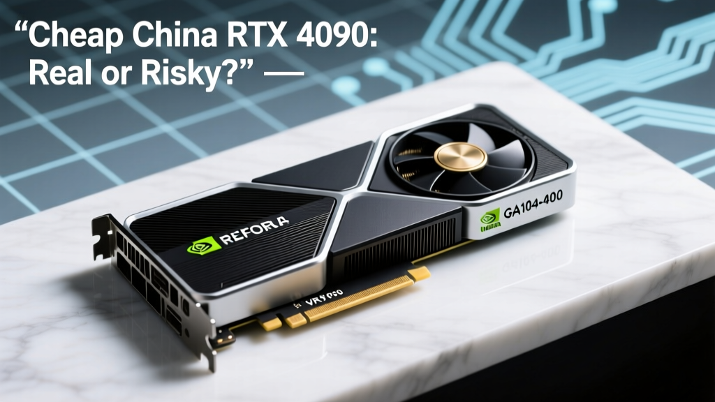 Fake RTX 4090 GPUs: Testing Counterfeit China Cards