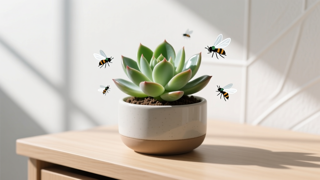 Succulent How to Eliminate Indoor Plant Flies (2026)