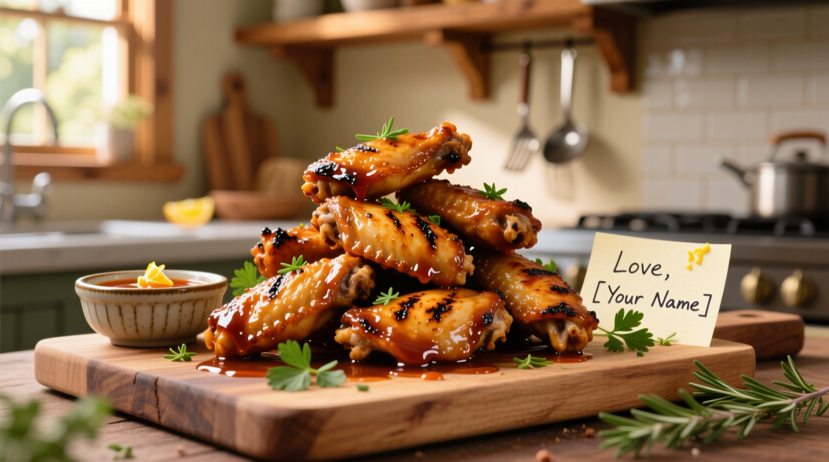 for fathers day make your dad some killer wings
