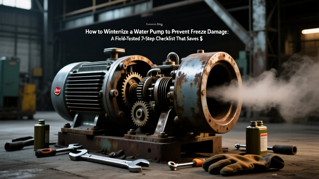 Winterize Your Water Pump: 7-Step Freeze Protection Guide
