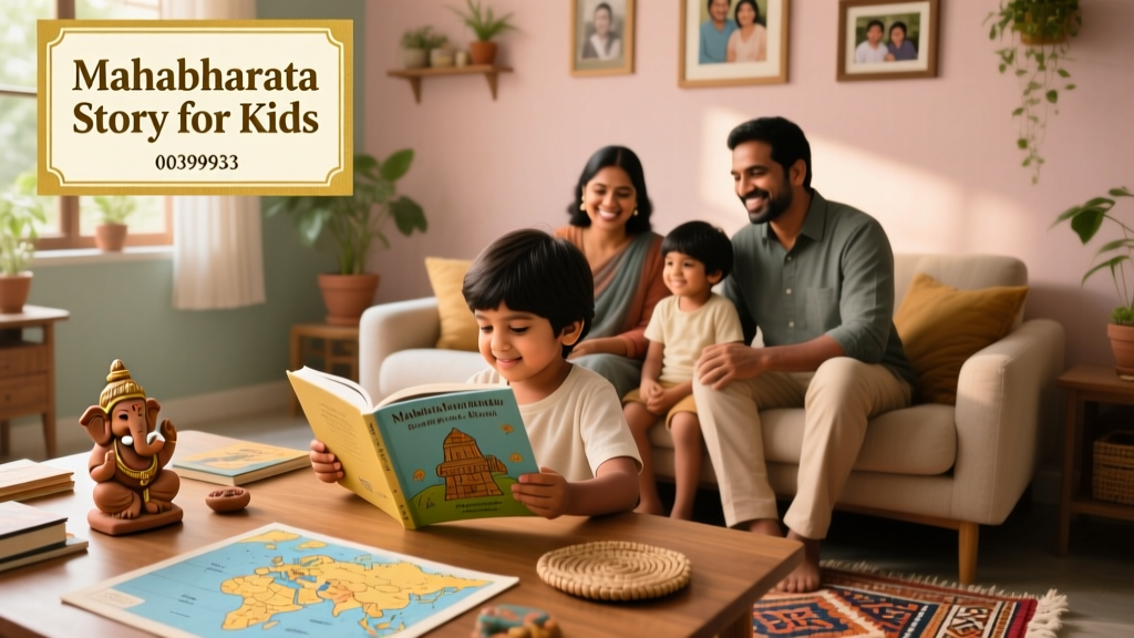 The Mahabharata Story for Kids: A Clear, Engaging, and Age-Appropriate Retelling