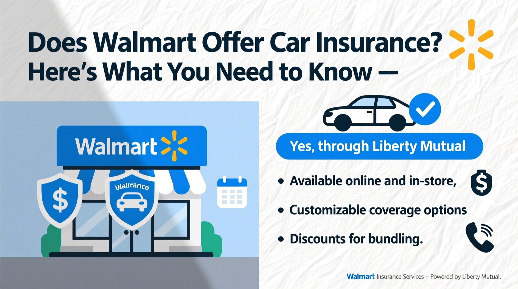does walmart offer car insurance