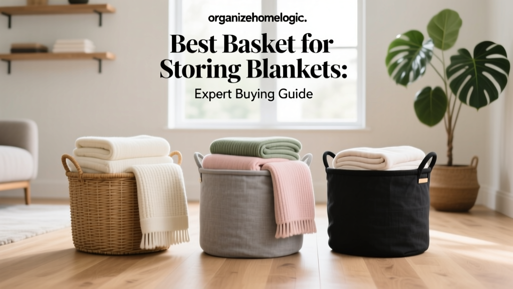 Best Basket for Storing Blankets: Expert Buying Guide