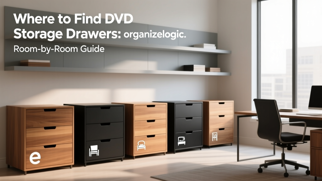 Where to Find DVD Storage Drawers: Room-by-Room Guide