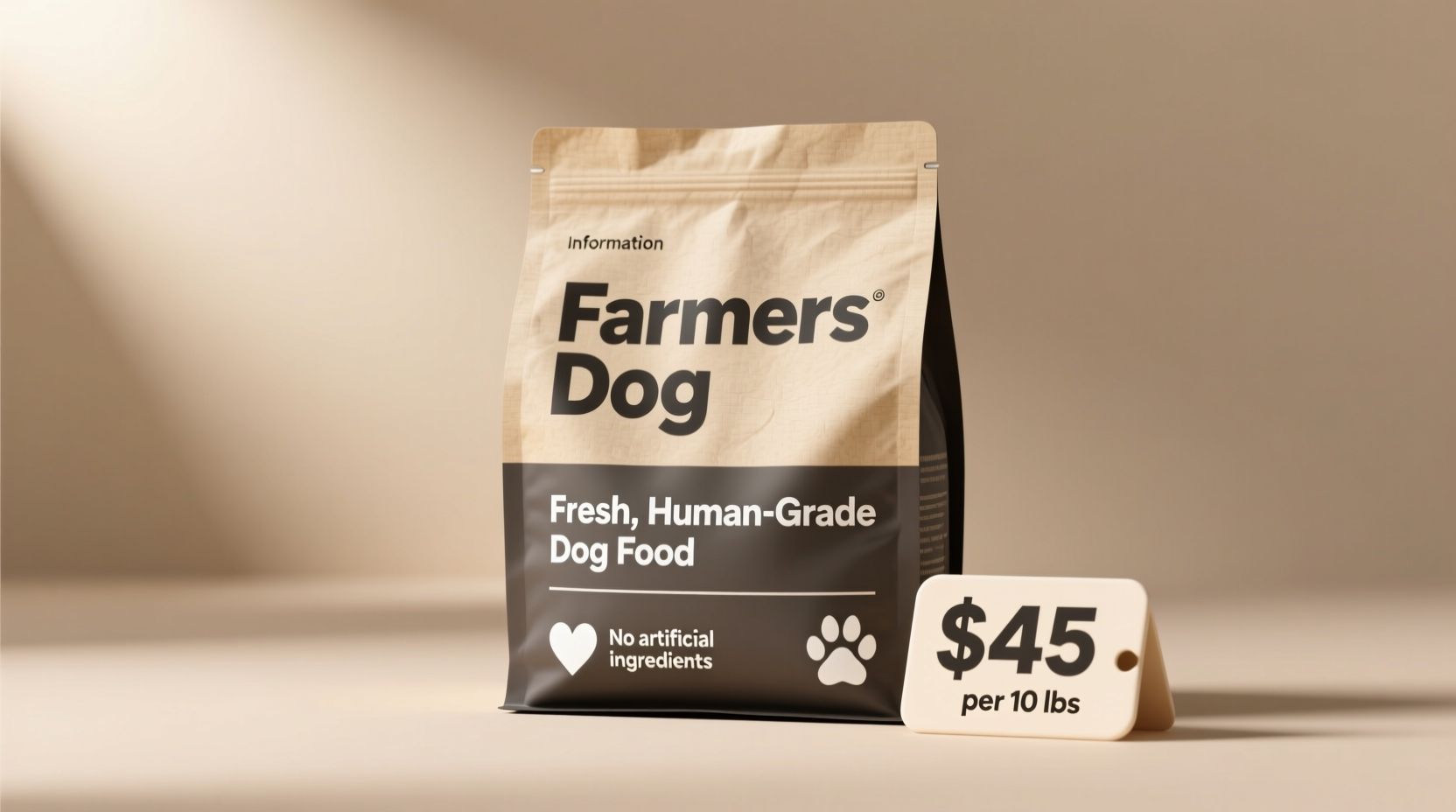 how much is farmers dog food