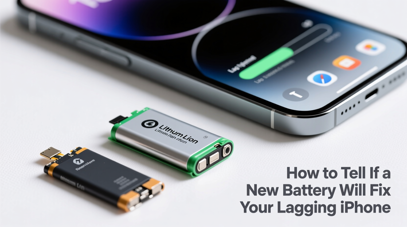 how to tell if a new battery will fix your lagging ipho