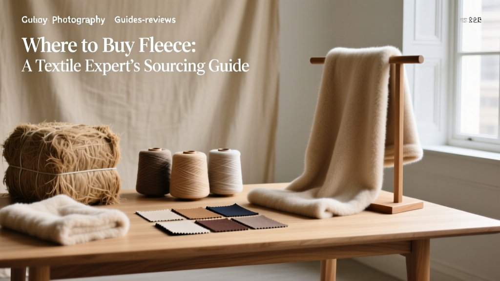 Where to Buy Fleece: A Textile Expert’s Sourcing Guide