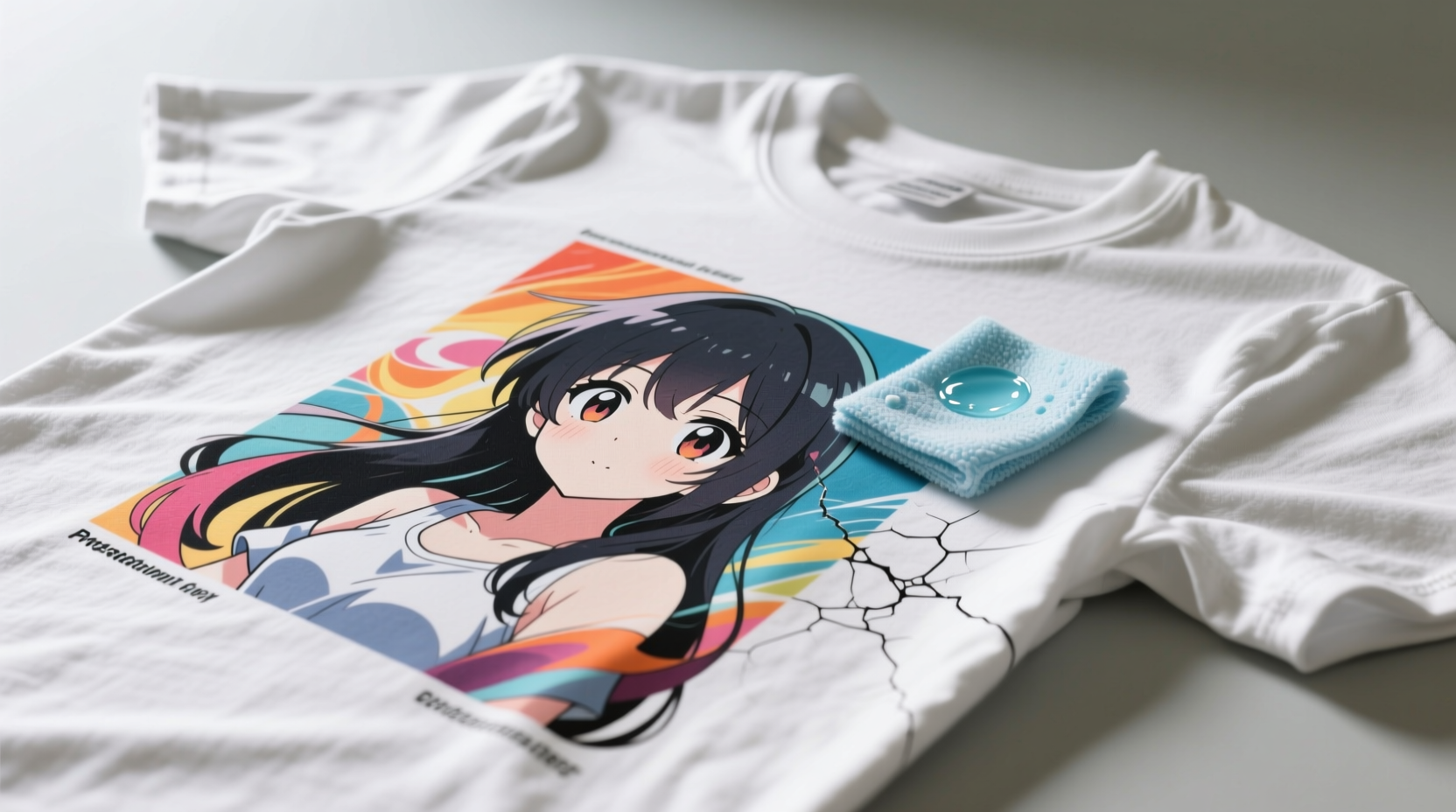 how to remove stains from anime tees safely