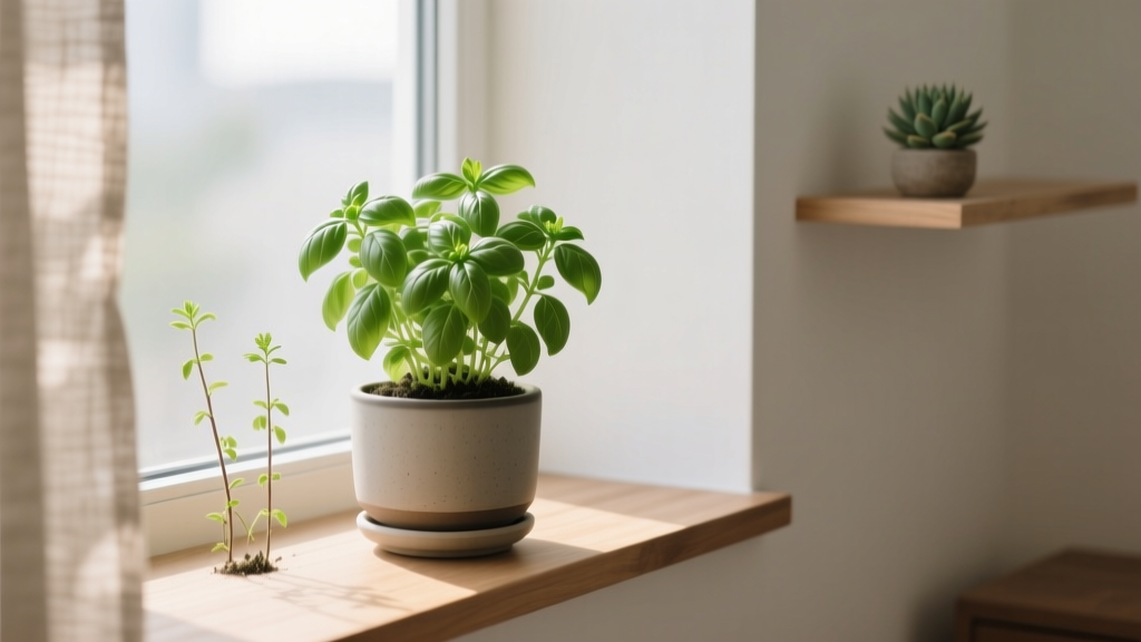 Basil Care Indoors: Feeding Schedule & Fix Leggy Plants