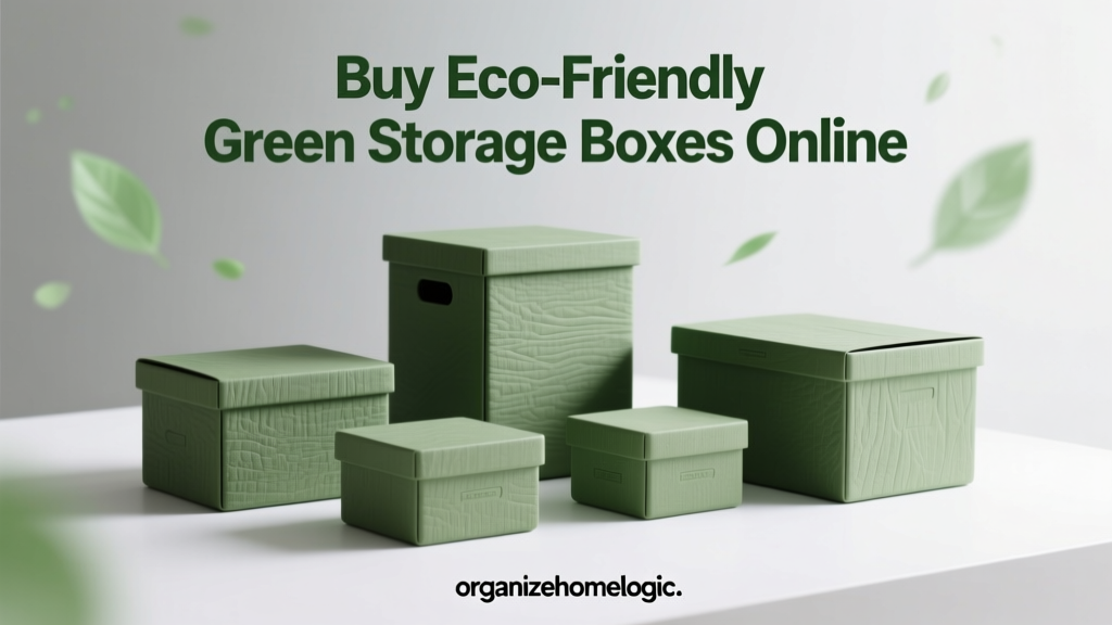 Buy Eco-Friendly Green Storage Boxes Online