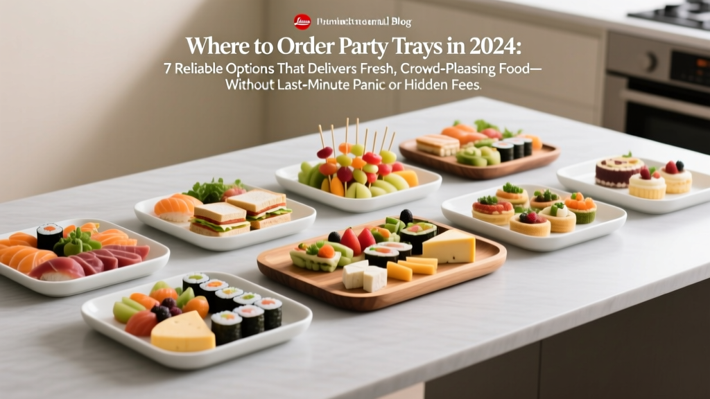 Best Places to Order Party Trays (2026)