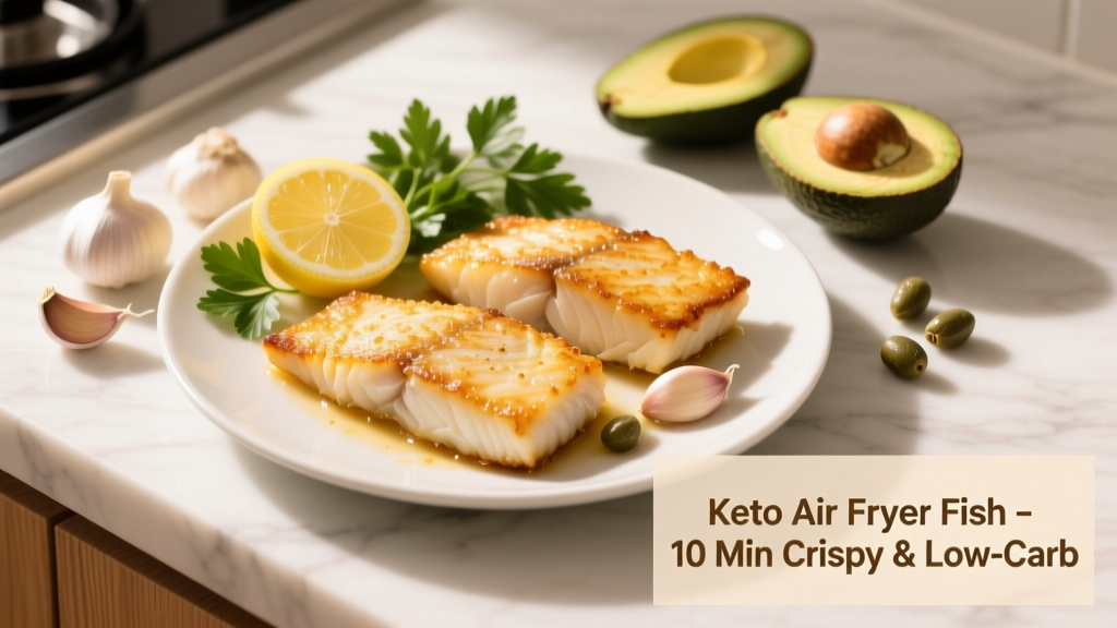 Crispy Keto Fish Recipes for Air Fryer (Under 5g Net Carbs)