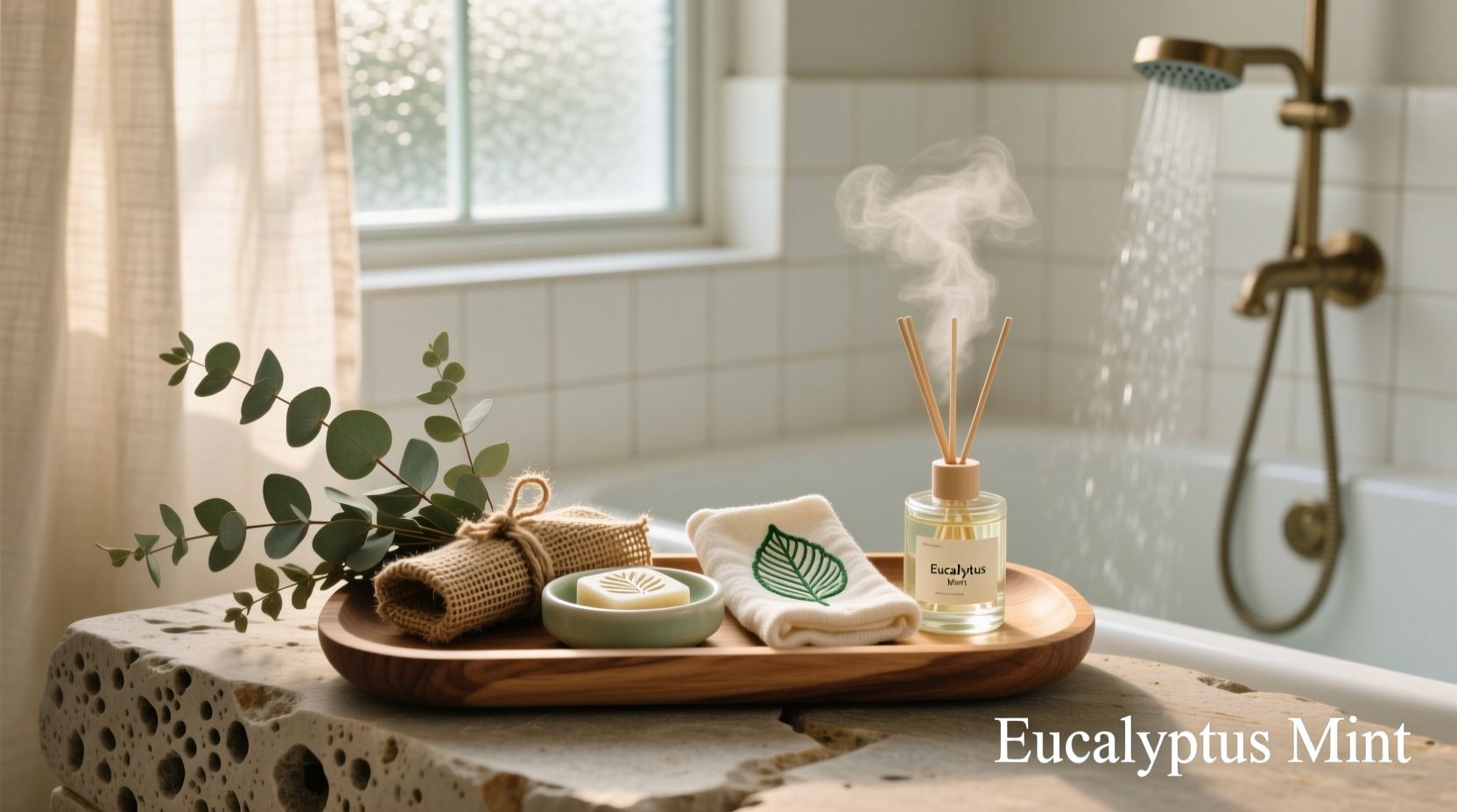 diy eucalyptus shower bundle