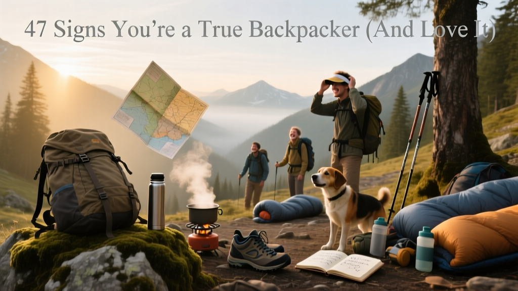 47 Signs You’re a True Backpacker (And Love It)